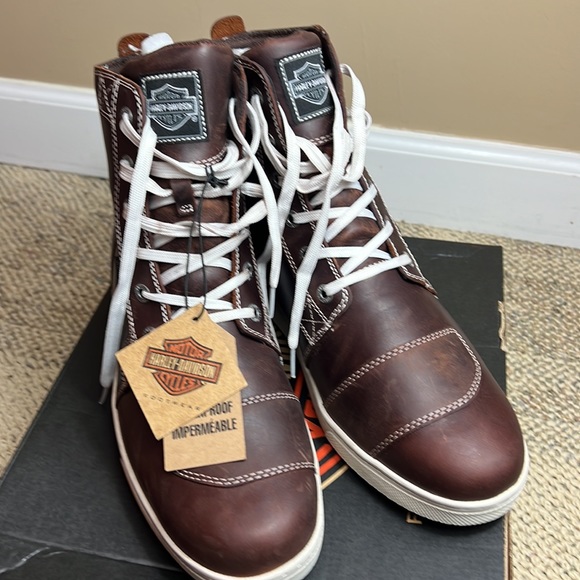 NWT - HARLEY-DAVIDSON, Men's Steinman Sneaker, US Size 11.5, #D96199 - O… - Picture 11 of 16